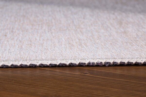 Covor FUNK CHENILLE, 75x150 cm, forma dreptunghiulara, poliester, galb