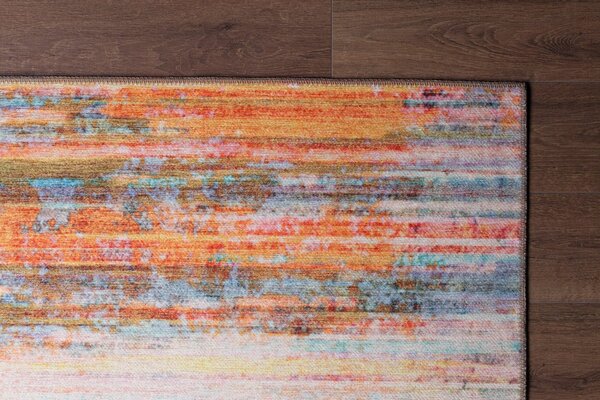 Covor FUNK CHENILLE, 75x150 cm, forma dreptunghiulara, poliester, mult