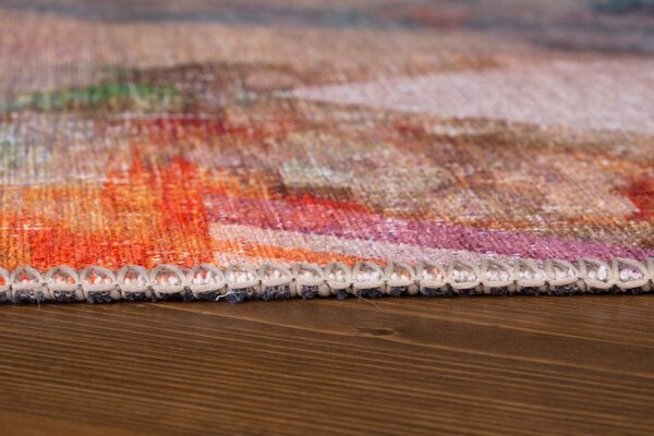 Covor FUNK CHENILLE, 75x150 cm, forma dreptunghiulara, poliester, mult