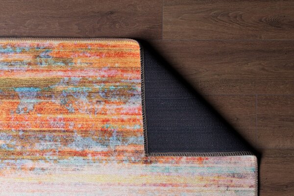Covor FUNK CHENILLE, 75x150 cm, forma dreptunghiulara, poliester, mult