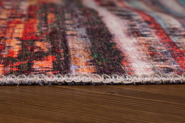 Covor FUNK CHENILLE, 75x150 cm, forma dreptunghiulara, poliester, mult