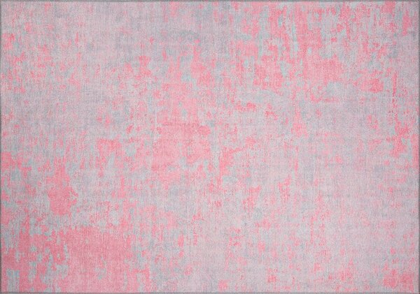 Covor FUNK CHENILLE, 75x150 cm, forma dreptunghiulara, roz, AL 99