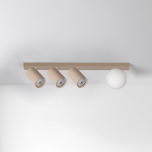 Brilagi - Spot de tavan SELE BALL 3xGU10/30W/230V + 1xG9/10W bej