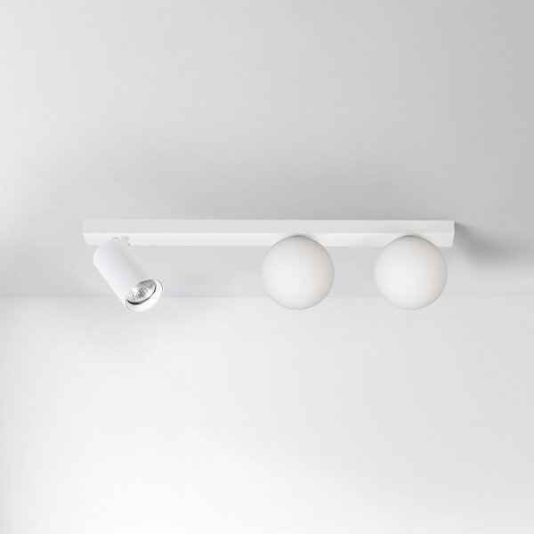 Brilagi - Spot SELE BALL 1xGU10/30W/230V + 2xG9/10W, alb