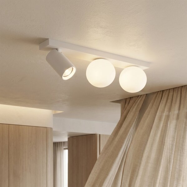 Brilagi - Spot SELE BALL 1xGU10/30W/230V + 2xG9/10W, alb