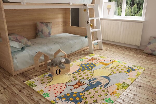 Covor MINOR CHENILLE, 75x150 cm, forma dreptunghiulara, poliester, mul