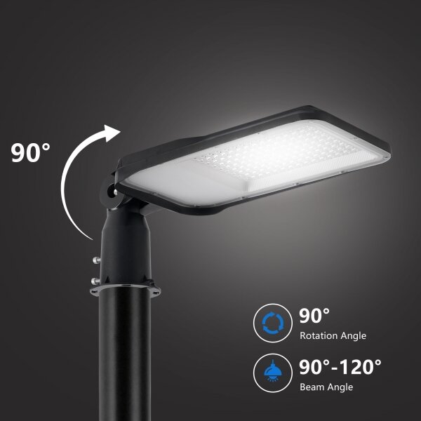 Brilagi-LED Lampă de exterior URBANLIGHT cu stâlp, 4 m, LED/100W/230V, negru, IP65