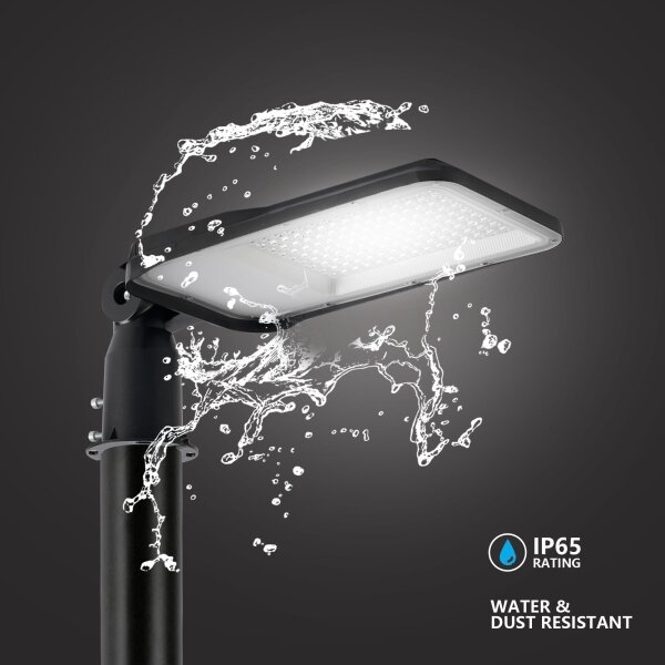Brilagi-LED Lampă de exterior URBANLIGHT cu stâlp, 4 m, LED/100W/230V, negru, IP65