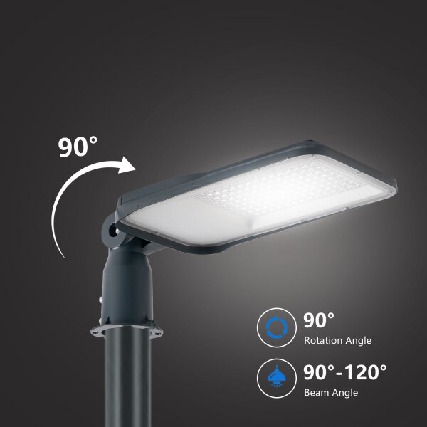 URBANLIGHT Brilagi-LED lampă de exterior cu stâlp, cablu 3 m, LED/100W/230V, antracit, IP65