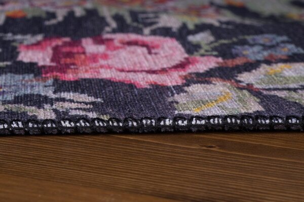 Covor SOUL CHENILLE, 75x150 cm, forma dreptunghiulara, poliester, mult