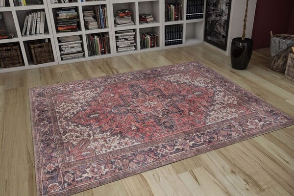 Covor SOUL CHENILLE, 75x150 cm, forma dreptunghiulara, poliester, mult
