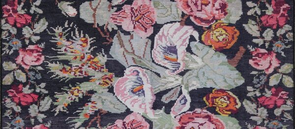 Covor SOUL CHENILLE, 75x150 cm, forma dreptunghiulara, poliester, mult