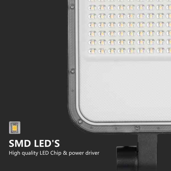 Lampă LED de exterior Brilagi cu stâlp și cablu de 3 m URBANLIGHT LED/100W/230V, negru, IP65