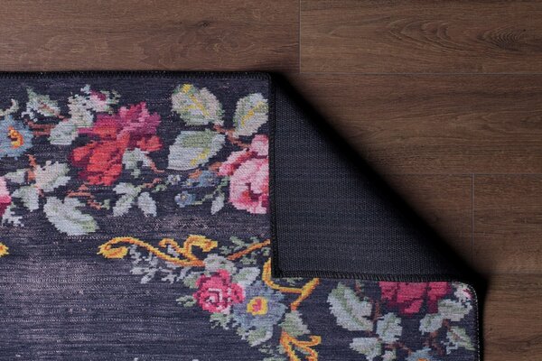 Covor SOUL CHENILLE, 75x150 cm, forma dreptunghiulara, poliester, mult