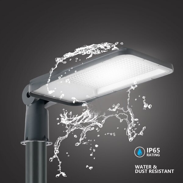 Brilagi-LED Lampă de exterior cu stâlp și braț de 4 m URBANLIGHT LED/200W/230V antracit IP65