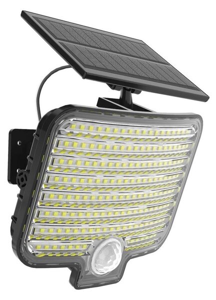 Proiector LED ALEX cu senzor și panou solar, 5,5W/3,7V, 1200 mAh, IP44
