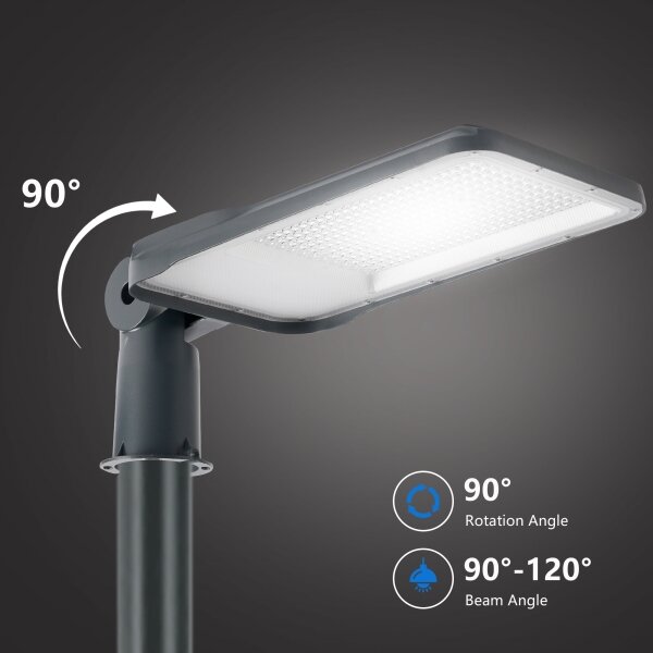 Brilagi-LED Lampă de exterior cu stâlp și braț de 4 m URBANLIGHT LED/200W/230V antracit IP65