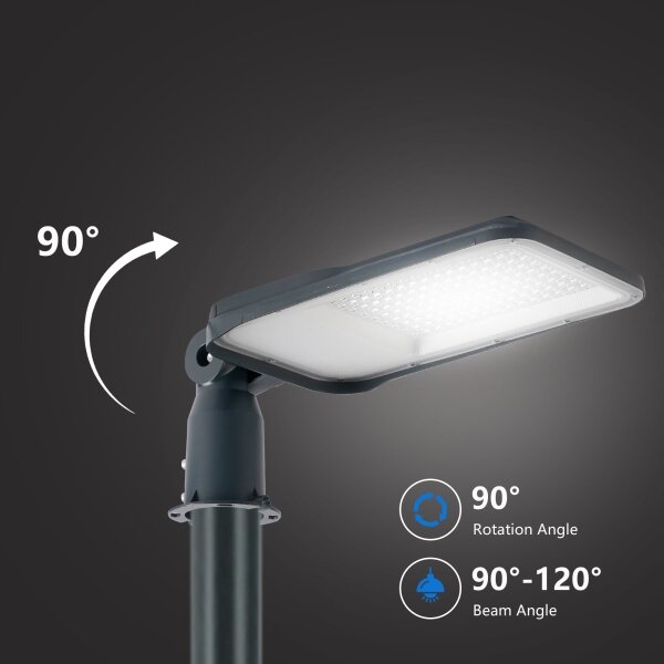 Brilagi-LED Lampă de exterior URBANLIGHT cu stâlp și cablu de 4 m LED/100W/230V antracit IP65