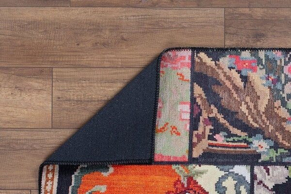 Covor JAZZ CHENILLE, 75x150 cm, forma dreptunghiulara, poliester, mult