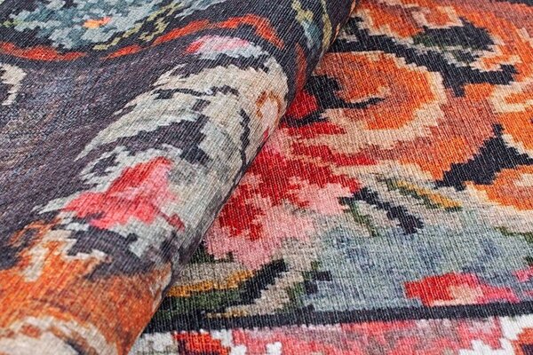 Covor JAZZ CHENILLE, 75x150 cm, forma dreptunghiulara, poliester, mult