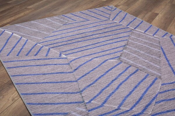 Covor FUNK CHENILLE, 75x150 cm, forma dreptunghiulara, poliester, bej/