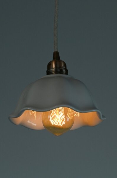 Bohemia-Design - Pendul din porțelan pe cablu 1xE27/60W/230V