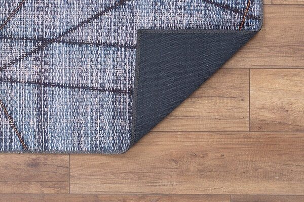 Covor FUNK CHENILLE, 75x150 cm, forma dreptunghiulara, poliester, mult