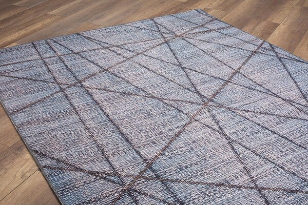 Covor FUNK CHENILLE, 75x150 cm, forma dreptunghiulara, poliester, mult
