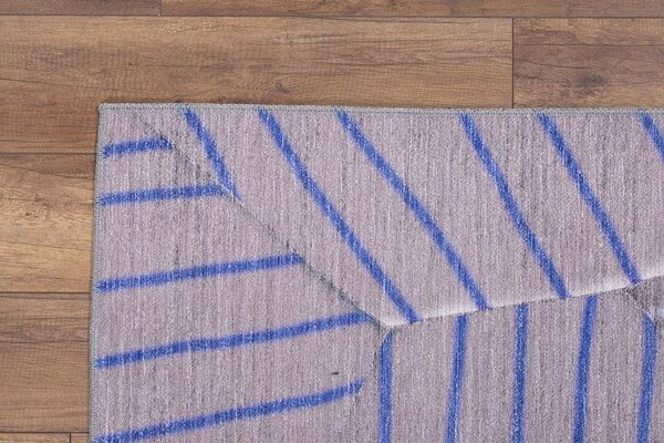 Covor FUNK CHENILLE, 75x150 cm, forma dreptunghiulara, poliester, bej/