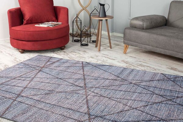 Covor FUNK CHENILLE, 75x150 cm, forma dreptunghiulara, poliester, mult