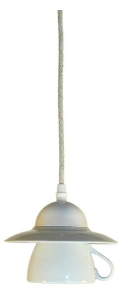 Bohemia-Design - Lustru din porțelan pe cablu 1xE27/60W/230V