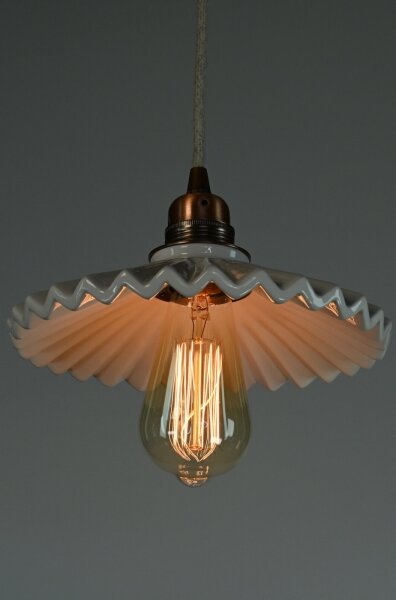 Bohemia-Design - Pendul din porțelan cu cablu 1xE27/60W/230V