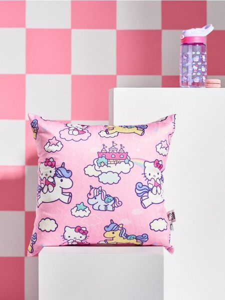 Sinsay - Față de pernă Hello Kitty - roz-pastel