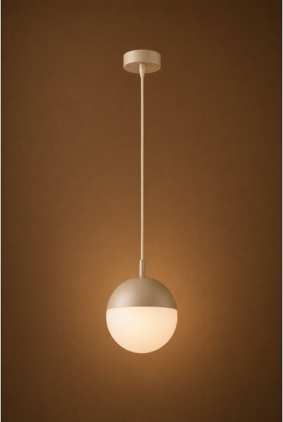 Argon 9001 - Lampă suspendată de exterior pe cablu LIV 1xE27/15W/230V IP44 bej