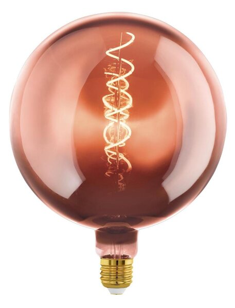 Bec LED reglabil Vintage G200, E27, 4W, 230V, 1600K, cupru - Eglo 110097