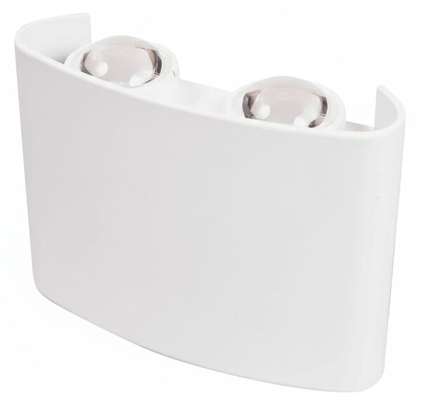 Aplica LED 4W Albă pentru Exterior, Rezistentă la Intemperii, Design Modern