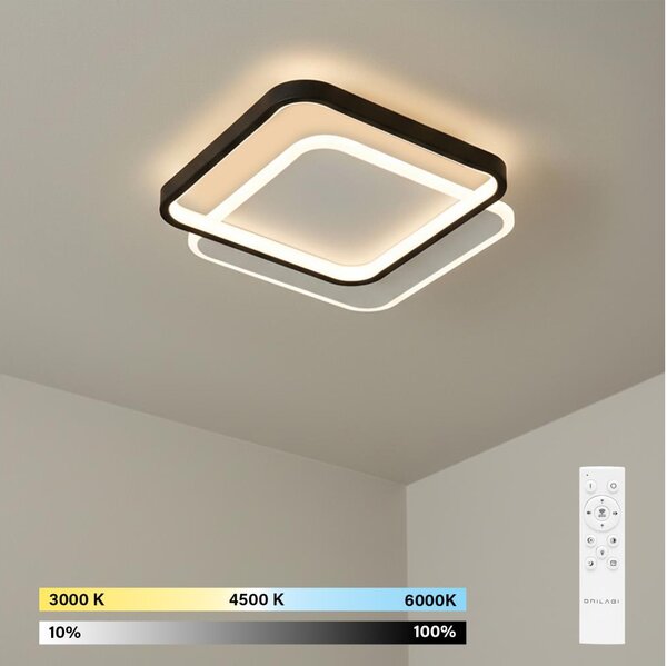 Brilagi - Plafonieră LED dimabilă FLARE LED/43W/230V 3000-6000K + telecomandă