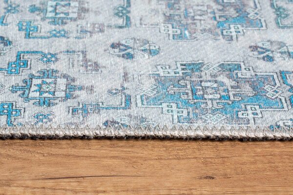 Covor DORIAN CHENILLE, 75x150 cm, forma dreptunghiulara, poliester, al