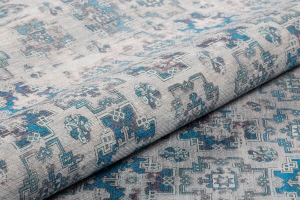 Covor DORIAN CHENILLE, 75x150 cm, forma dreptunghiulara, poliester, al