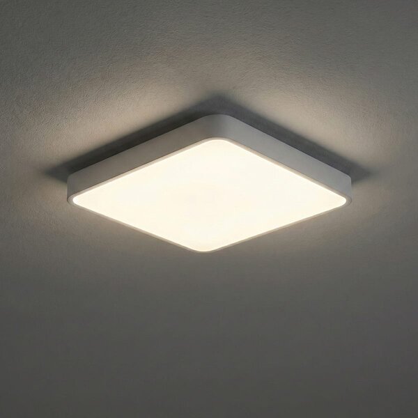 Plafoniera LED Ultra-Slim Patrata 40W, Alb Rece, Design Modern Nexlight