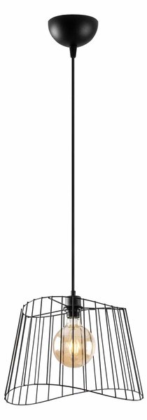 Lustra BYISOO 6340, negru, metal, 40x126 cm