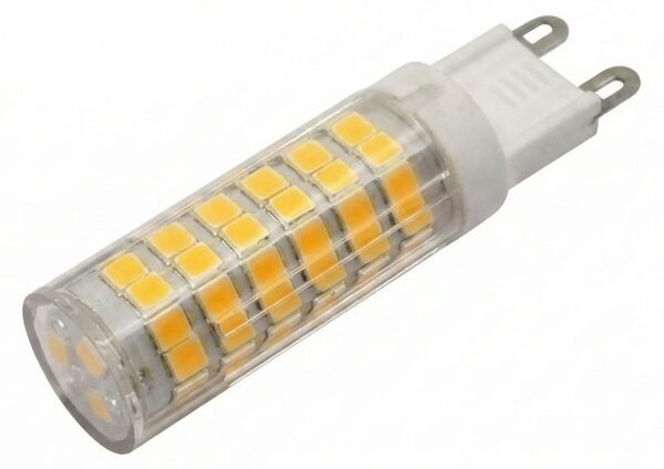 Bec LED G9, 9W, Corp Ceramic, echivalent 60W, ALB natural
