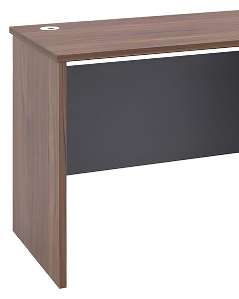 Birou office Cassius Pako World Gri inchis 120x60x75 cm