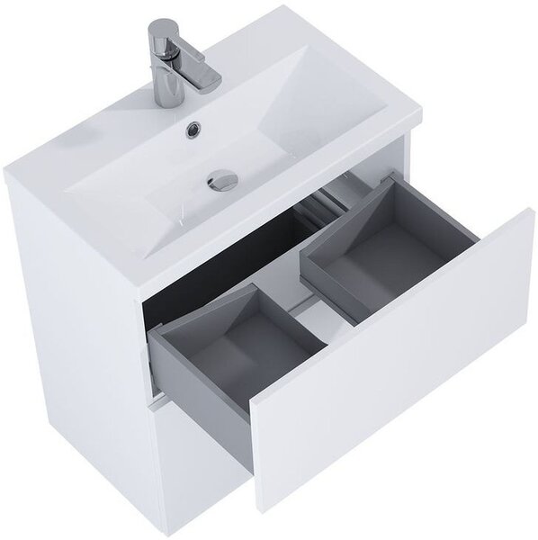 Elita Kido lavoar cu dulap 60 cm alb RE020601115290