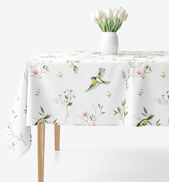 Goldea față de masă 100% bumbac - viața în natură 120 x 180 cm