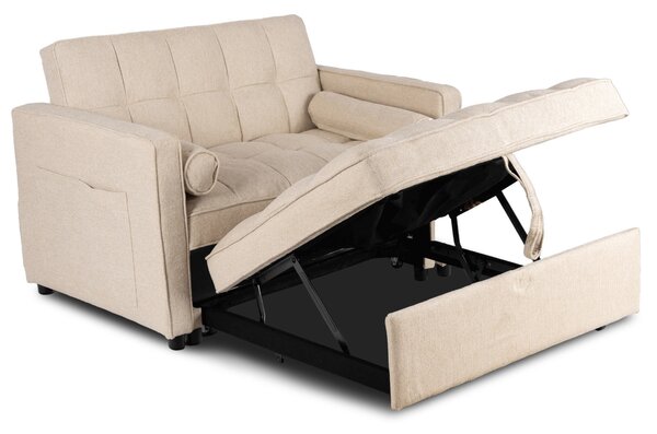 Fotoliu extensibil Corviva (bej). Promo -18%. 1156865