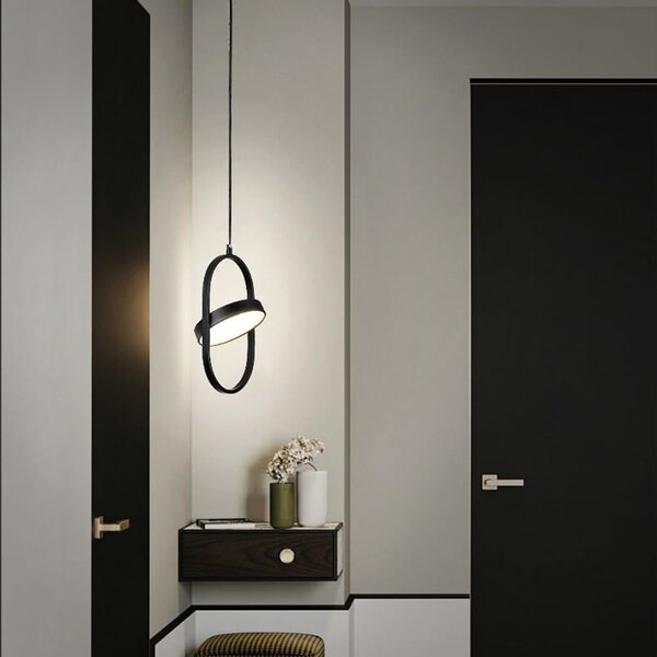 Lampa LED APP1554-CP Black