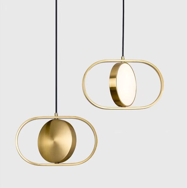 Lampa LED APP1555-CP Gold