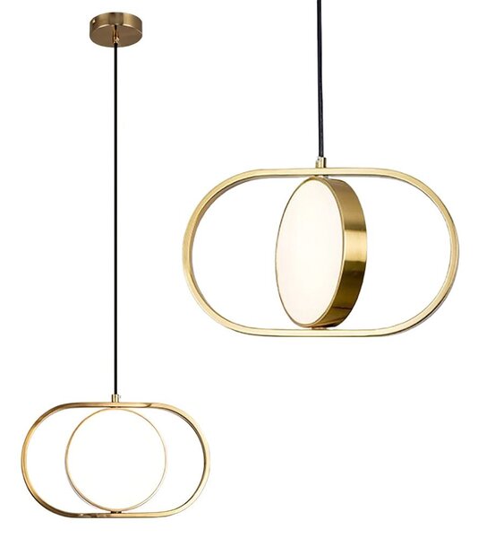 Lampa LED APP1555-CP Gold