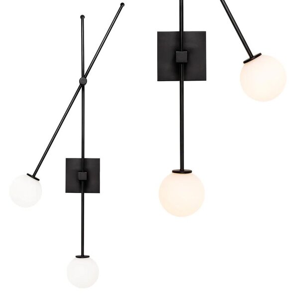 Lampa de perete APP1595-2W black